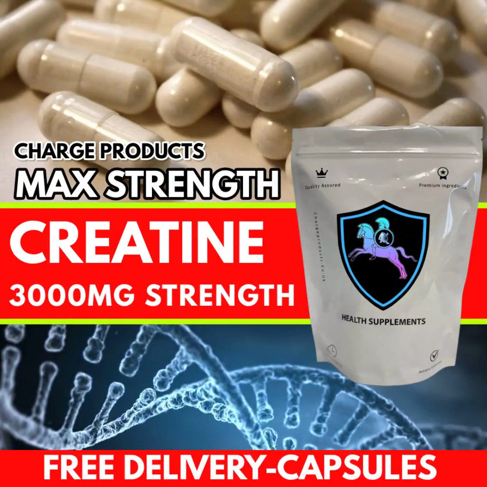 Creatine Monohydrate Capsules – Charge Products