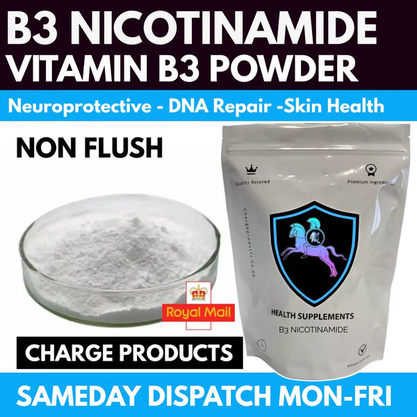 B3 Nicotinamide Powder (Non Flush)