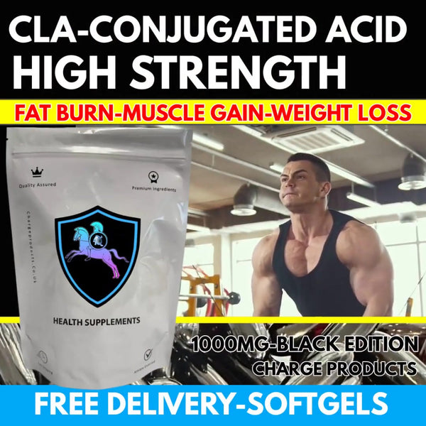 Conjugated Linoleic Acid Softgels CLA (Black)