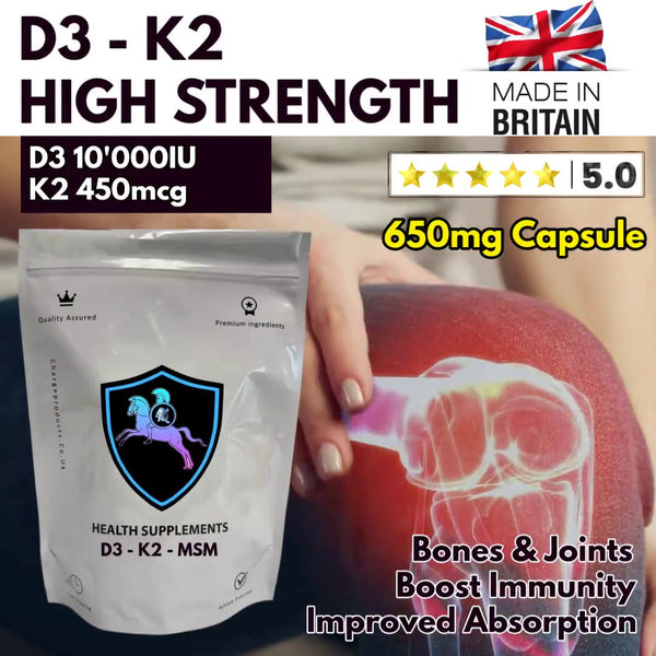 Vitamin D3 & K2 Capsules