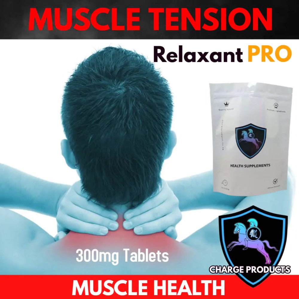 Muscle Tension PRO Tablets | Muscle Cramps Relaxant Supplement – Charge ...