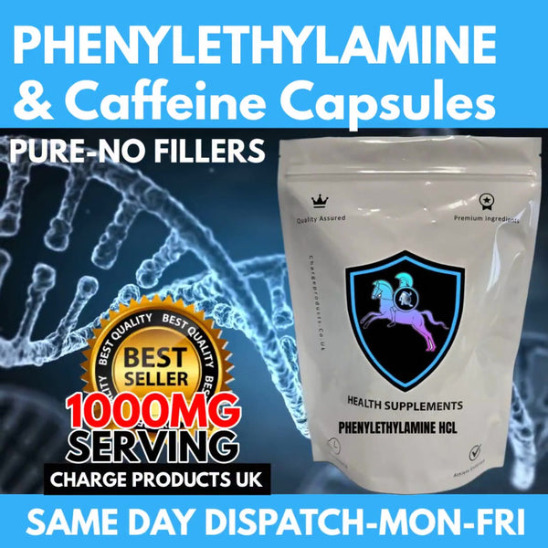 Caffeine and Phenylethylamine 100 Capsules