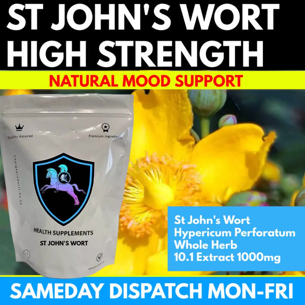 ST JOHNS WORT 1000mg Tablets