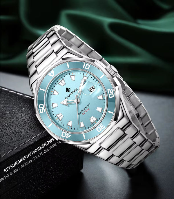 BangWEI Luxury Business Men's Watch | Sport 3ATM Waterproof Casual Wrist Watches
