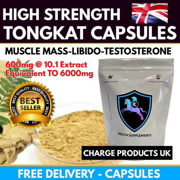 Tongkat Ali Extract 60 Capsules 600mg