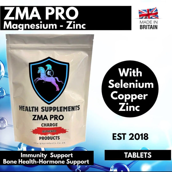 ZMA PRO Zinc Magnesium D3 K2 Selenium Copper & Black Pepper