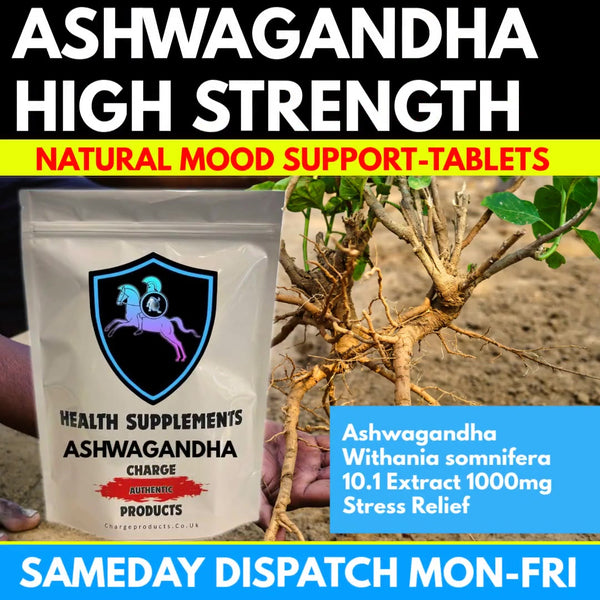 Ashwagandha Tablets 1000mg |Stress Reduction and Anxiety Relief Supplement| Wholesale Supplier UK