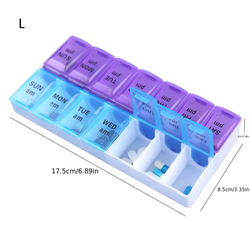 Health Supplements Container | Weekly Supplements Holder – Charge Products