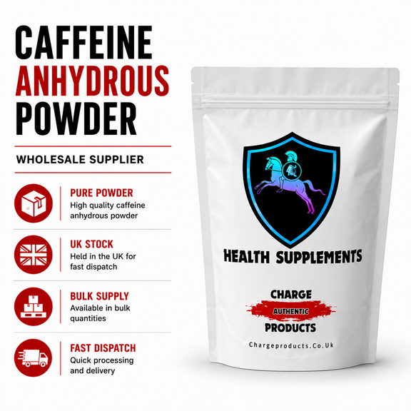 Buy Caffeine Powder 100g UK | Pure Anhydrous | Same Day – Charge Products