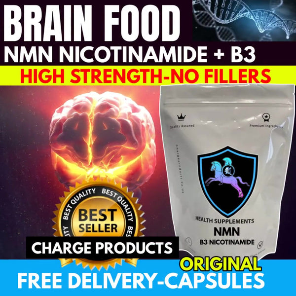 Brain Food NMN & B3 Nicotinamide Capsules