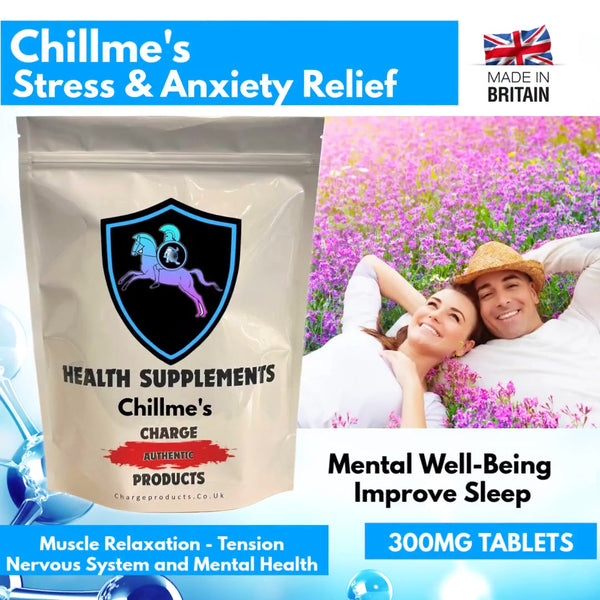 CHILLME'S Anxiety Pills | Anxiety & Stress Relief Supplement