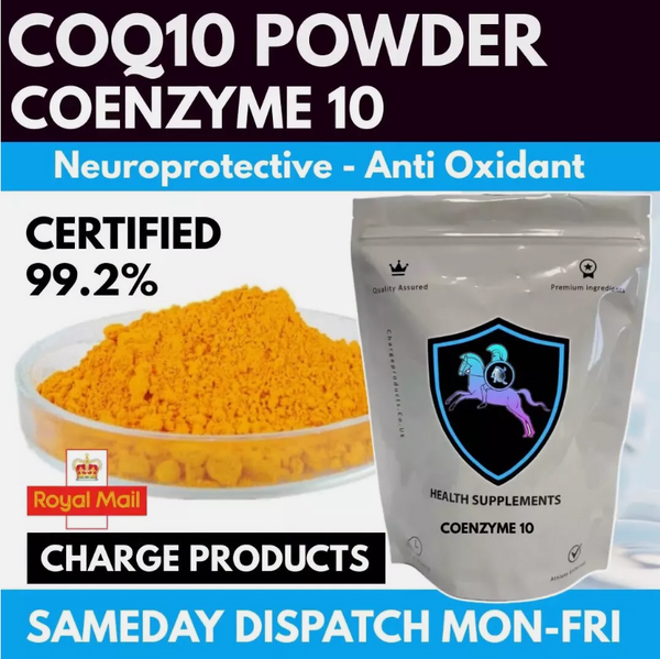 COQ10 Powder | Coenzyme Q10 Wholesale Supplier | Anti Oxidant Supplement