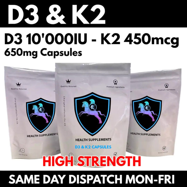 Vitamin D3 & K2 Capsules