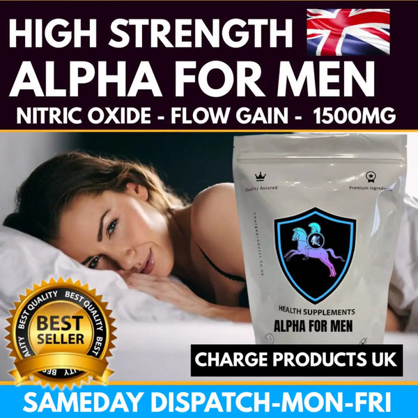 Alpha Complex 750mg Natural Erection Capsules