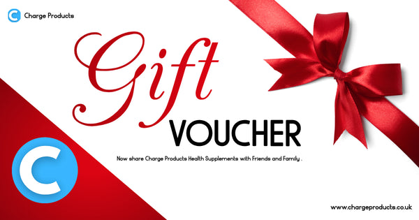 Health Supplements Gift Card Voucher | Charge Products Shop