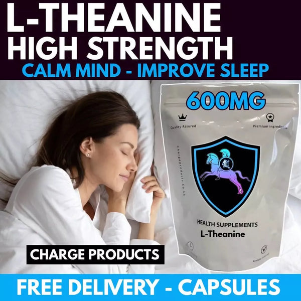 L-Theanine 600mg Vegan Capsules