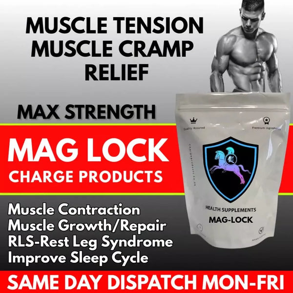 MAG-LOCK Capsules| Muscle health | Muscle Tension Relief| Muscle Repair Supplement