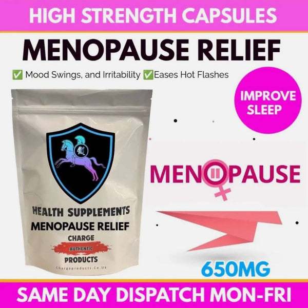 Menopause Relief Capsules 650mg |Menopause Support Supplement