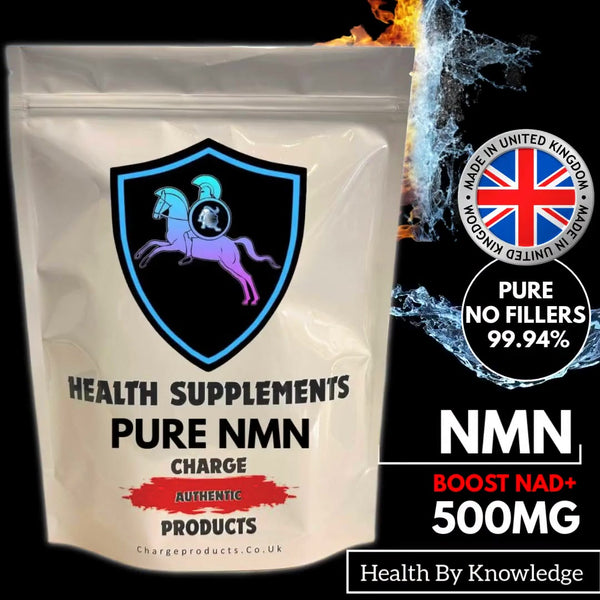 Pure NMN 500mg Capsules | Boost NAD |Energy & Longevity Supplement | Charge Products
