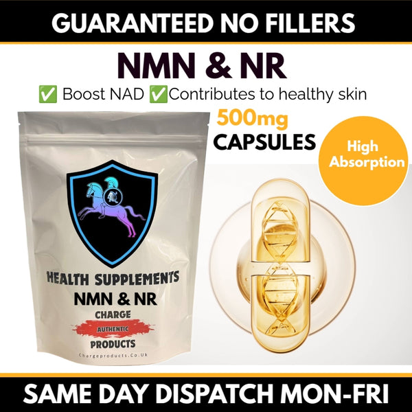 NMN & NR NAD+ Booster 500mg Capsules