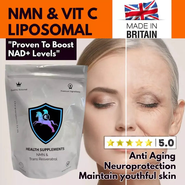 NMN & Liposomal Vitamin C 600MG Capsules