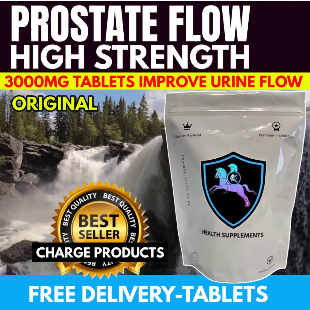 Prostate Health - Urine Flow Complex 3000mg Tablets – Charge Products