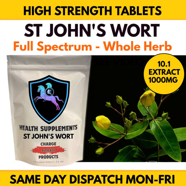 ST JOHNS WORT Tablets | Improve Mood Supplement | St Johns Tablets Wholesale
