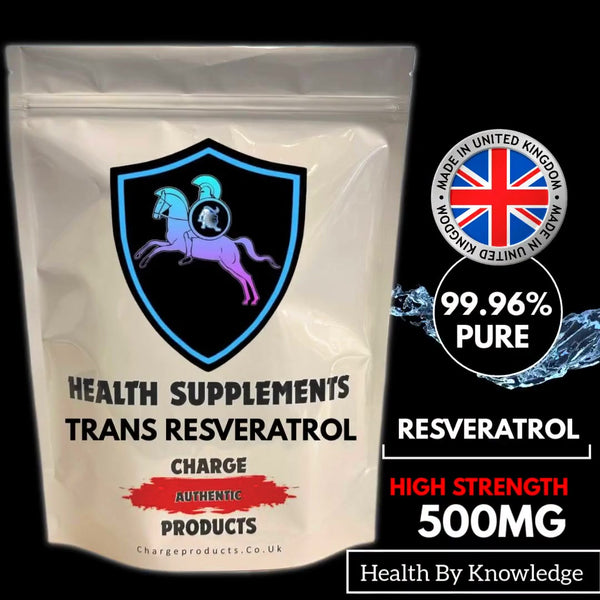Trans Resveratrol 500mg Capsules | Anti Aging Supplement