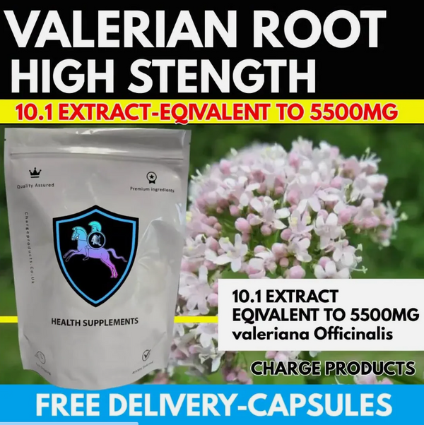 Valerian Root Extract 5500mg Veg Capsules